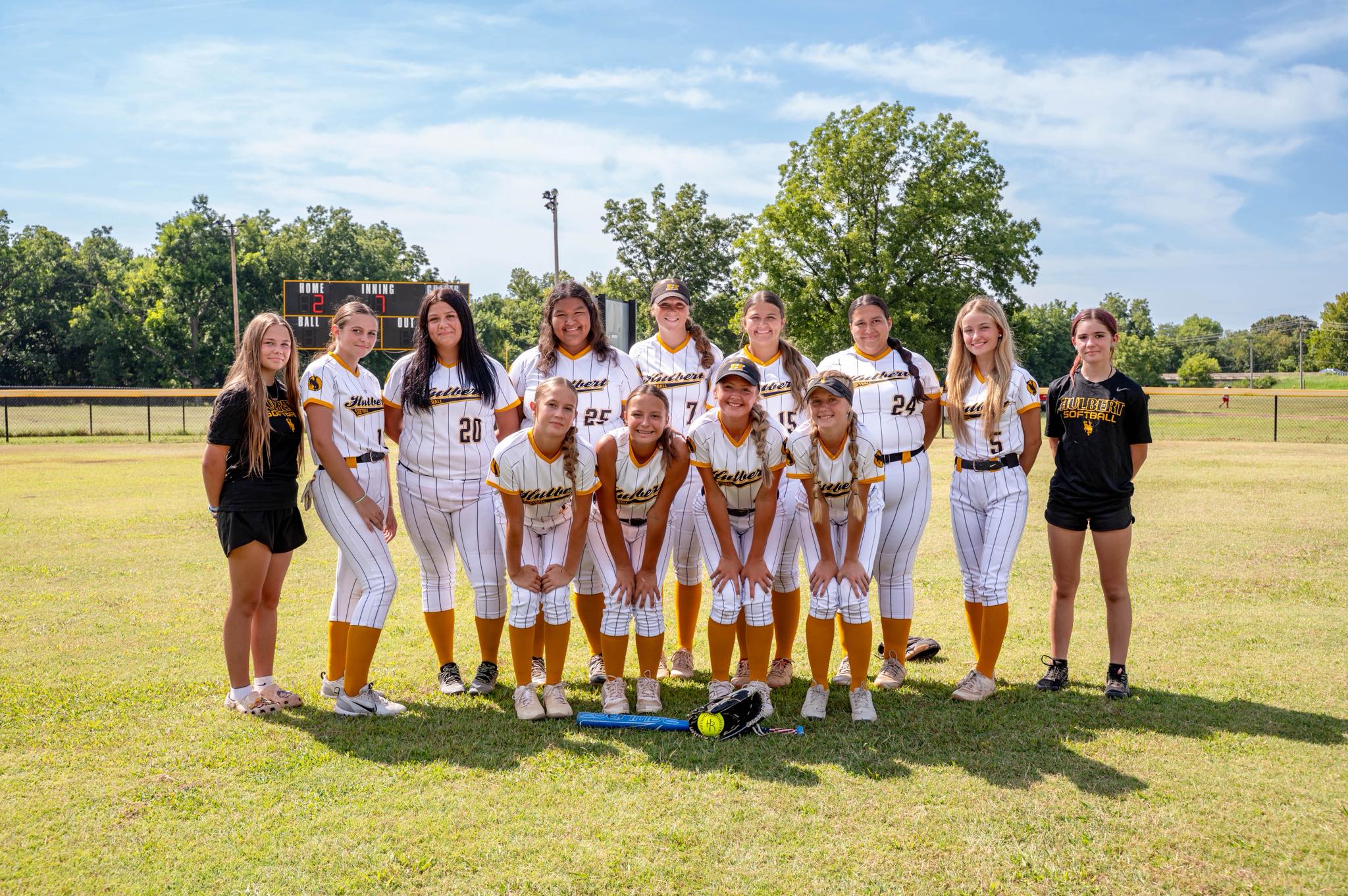 Hulbert Lady Riders Softball