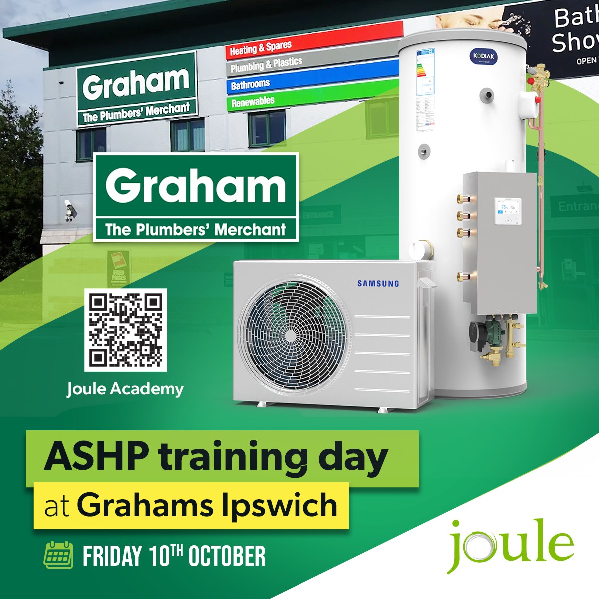 Joule - 📢 ASHP Training Day – Ipswich Join us on Friday, 10th October ...