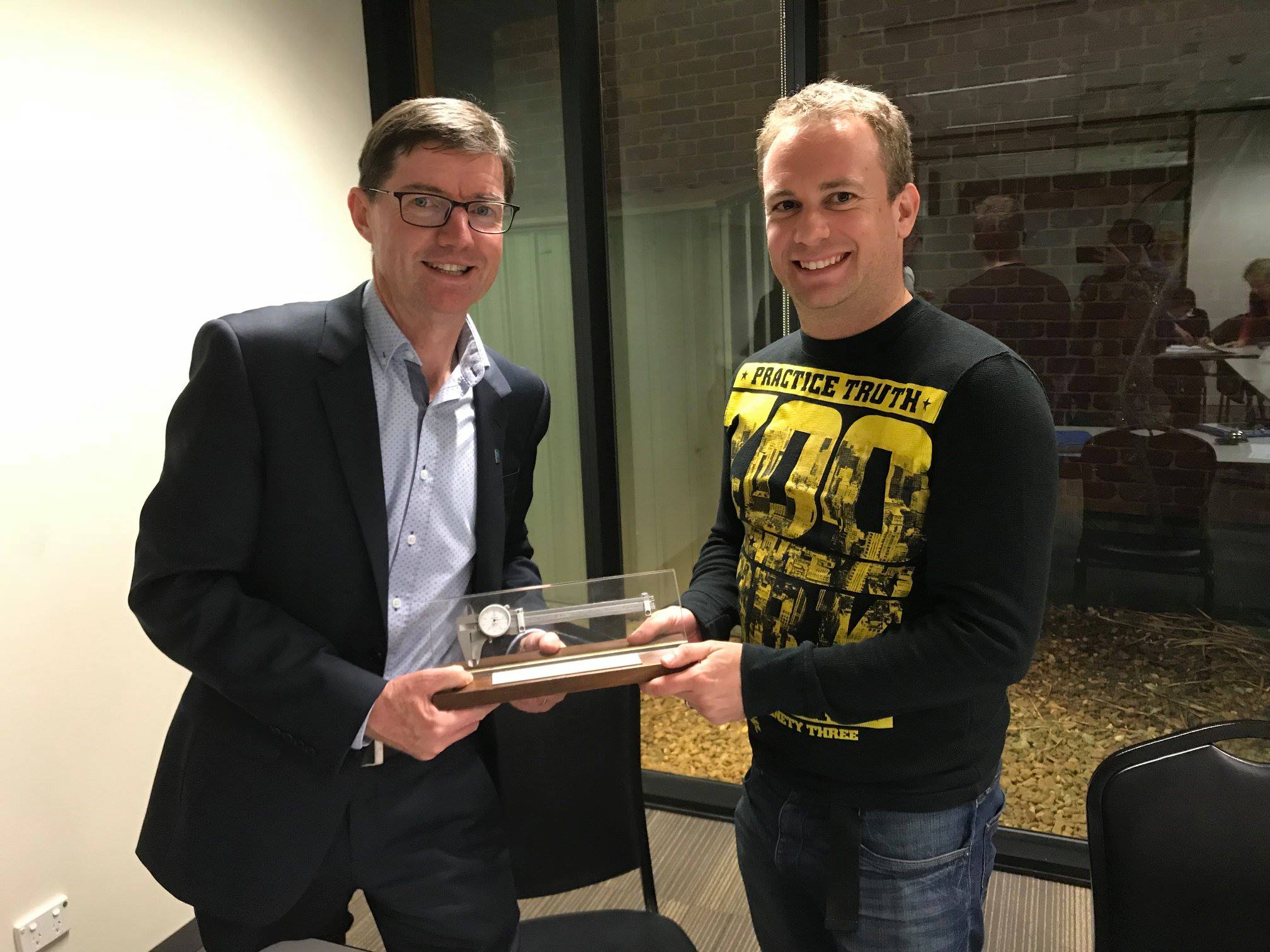 Rostrum Club 22 - Congratulations to Gerard, who was awarded the ...
