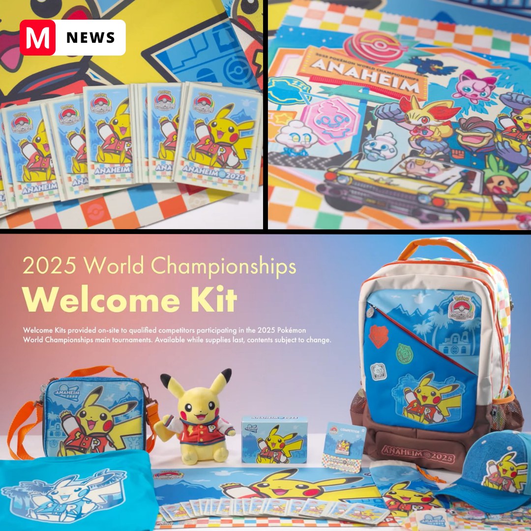Just Dropped: New Pokémon WCS 2025 Anaheim Merch! #Pokemon #PokemonWCS