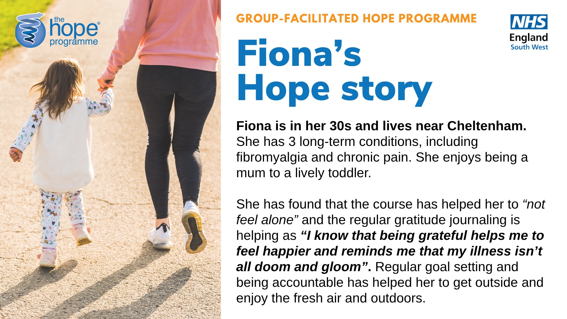 Gloucestershire - The Hope Programme is a free self-management course ...