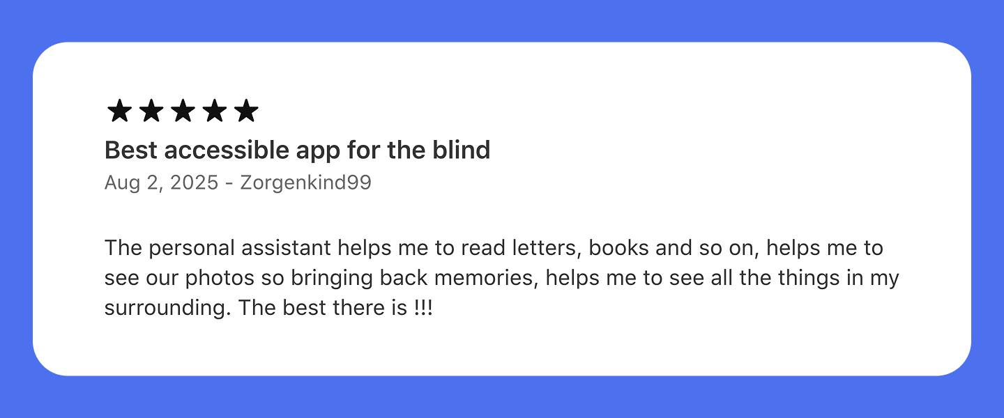 Envision - Reading the mail without waiting. Hearing... | Facebook