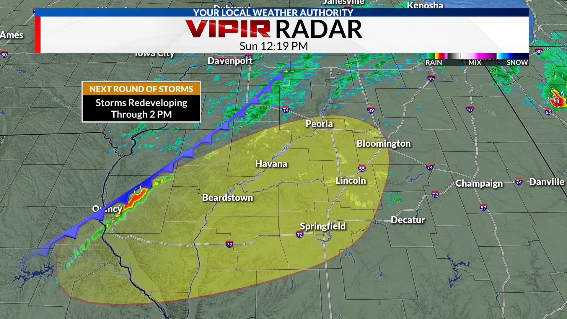 The cold front has recently... - Meteorologist Chris Yates | Facebook