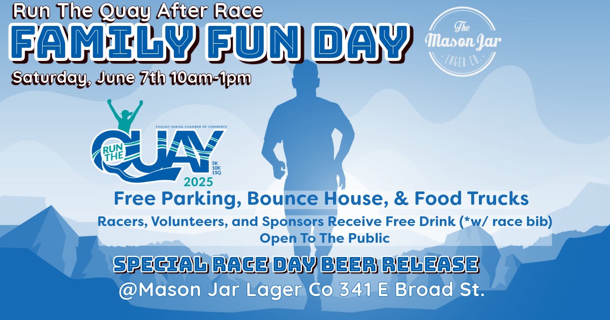 Run The Quay Family Fun Day at Mason Jar (brewery)