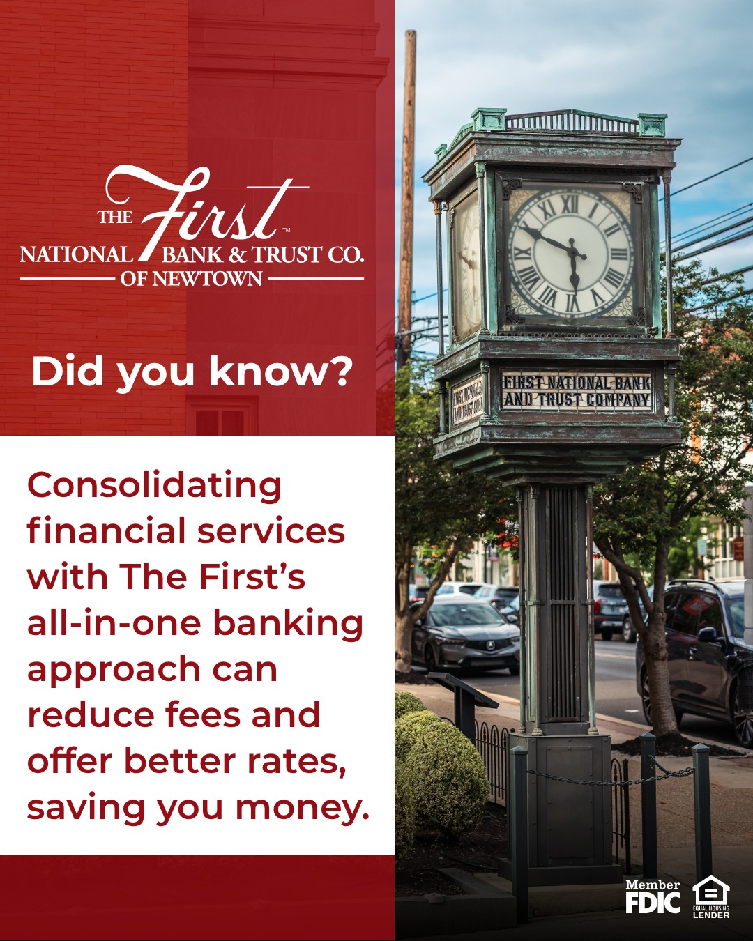 The... - The First National Bank & Trust Company of Newtown | Facebook