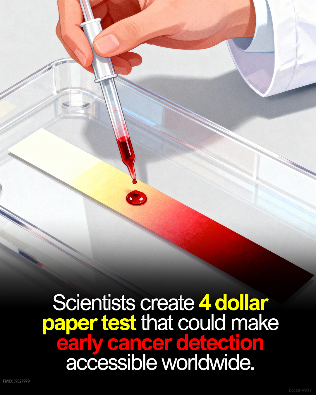 Doctor - A breakthrough paper based device may transform cancer testing ...