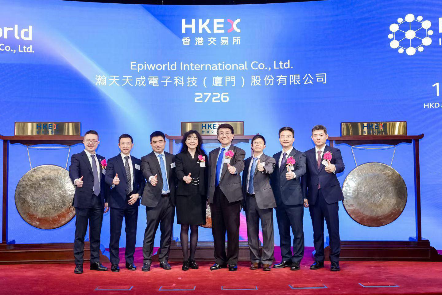 We are proud to have supported the successful listing of Epiworld
