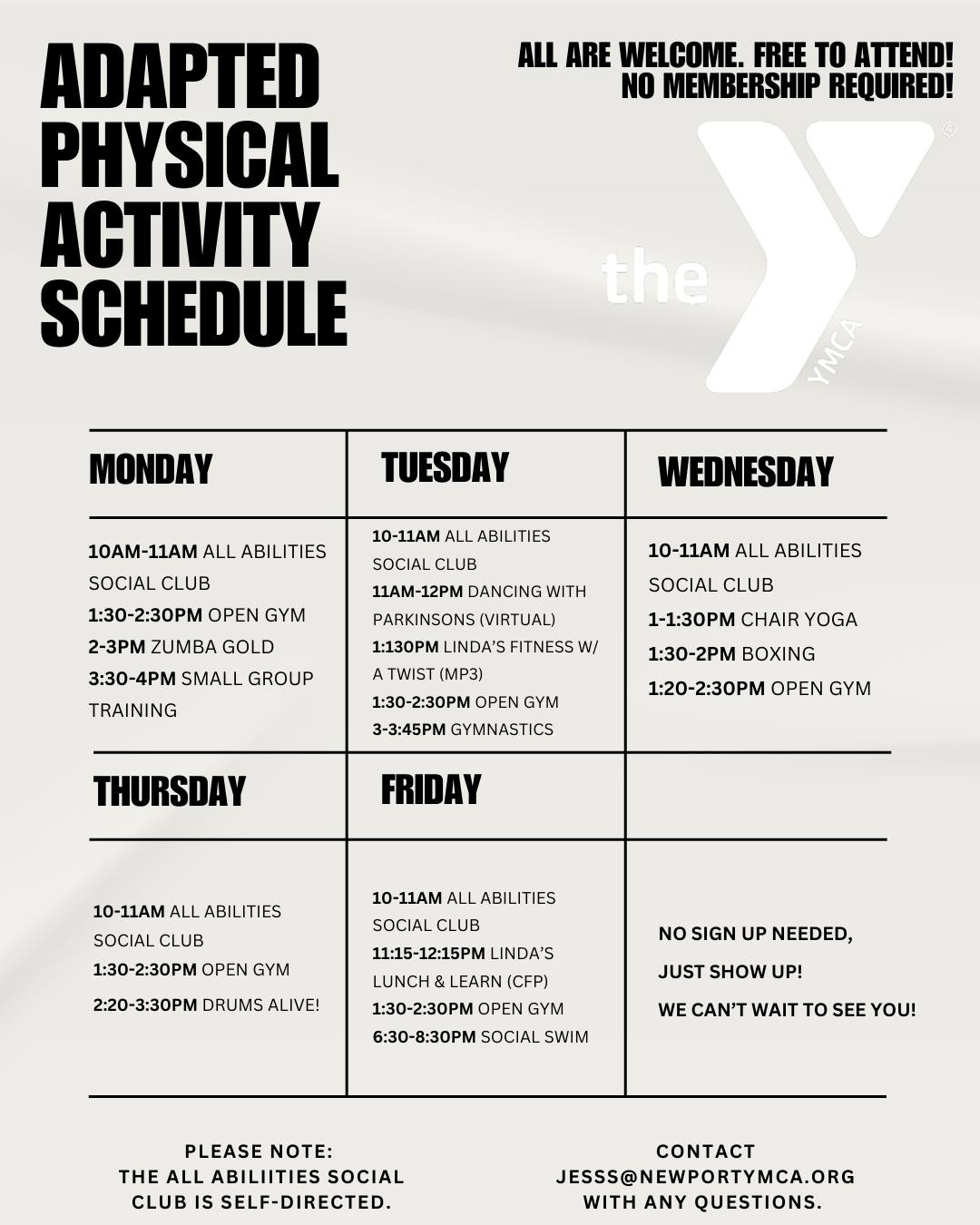 Newport - We're proud to share our Adapted Physical Activity (APA ...