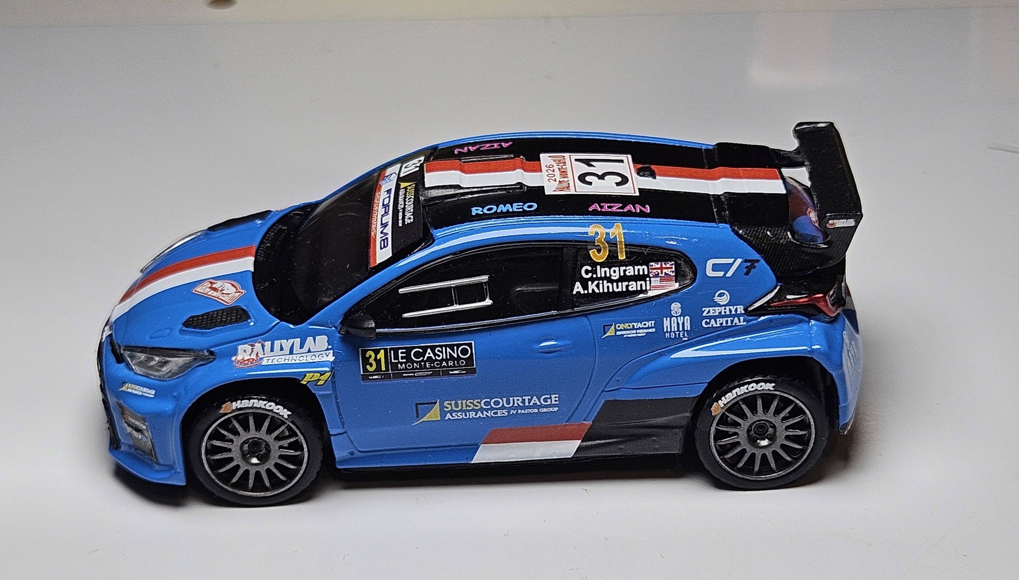 News Ingram / Kihurani Toyota Yaris Gr Rally2 Rally Monte Carlo