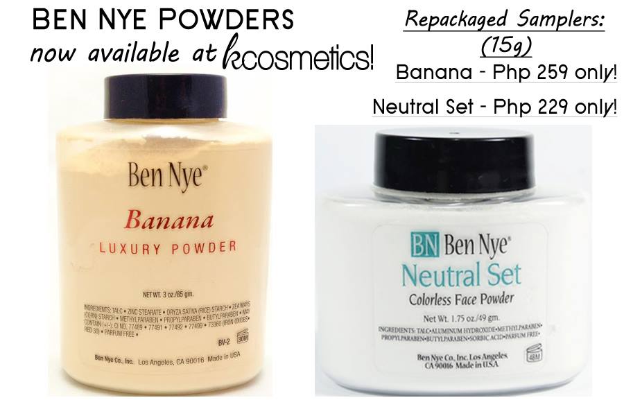 FK Collection Davao - Repackaged BEN NYE Powder Samplers now available ...