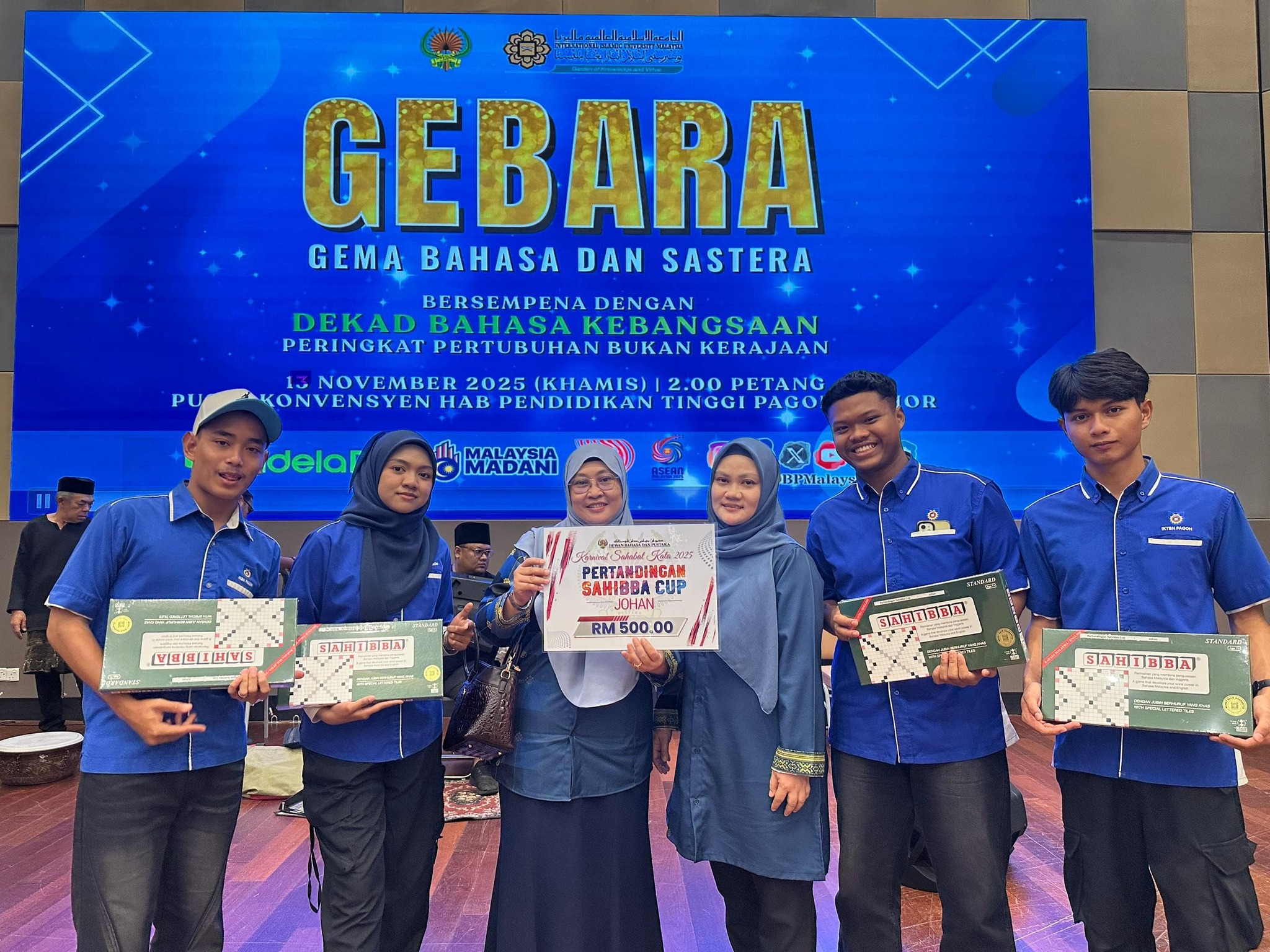 13 November 2025 Program Karnival SAHABAT KATA anjuran Dewan Bahasa dan ...