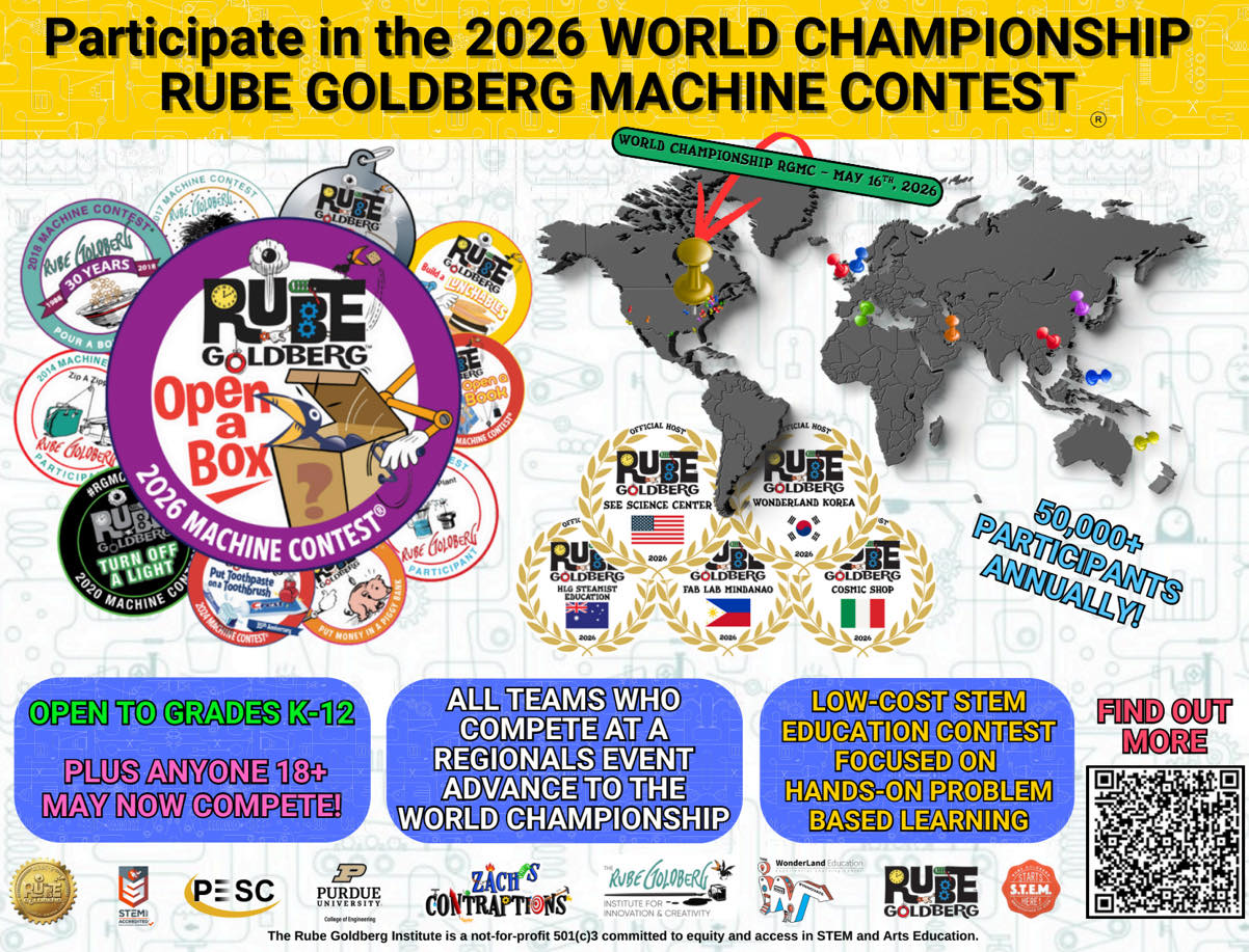 Rube Goldberg - ⭐️ You are invited to join the 2026 Rube... | Facebook