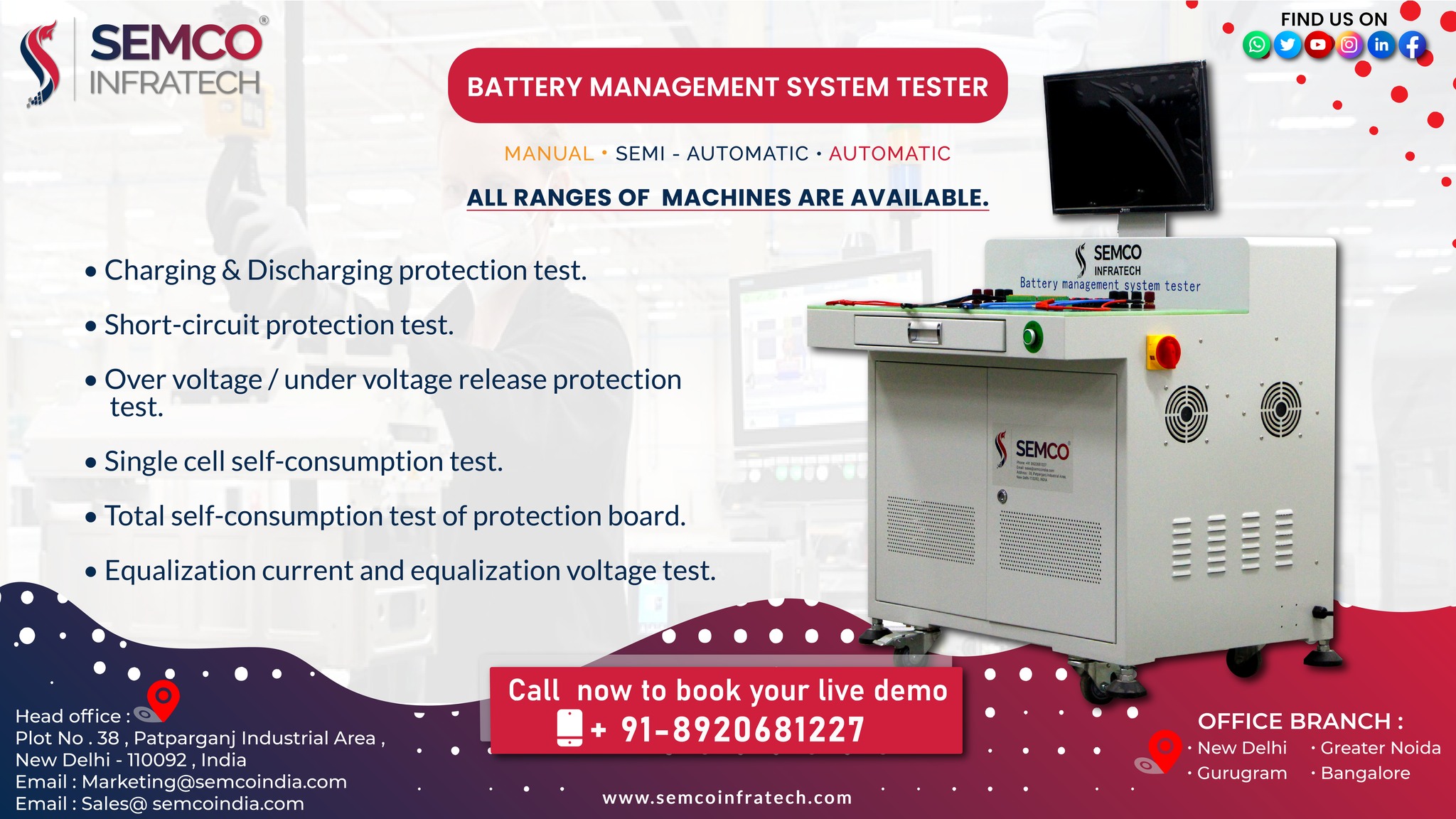 Semco Infratech Pvt. Ltd - READY STOCK AVAILABLE!!! Wide Range of All ...