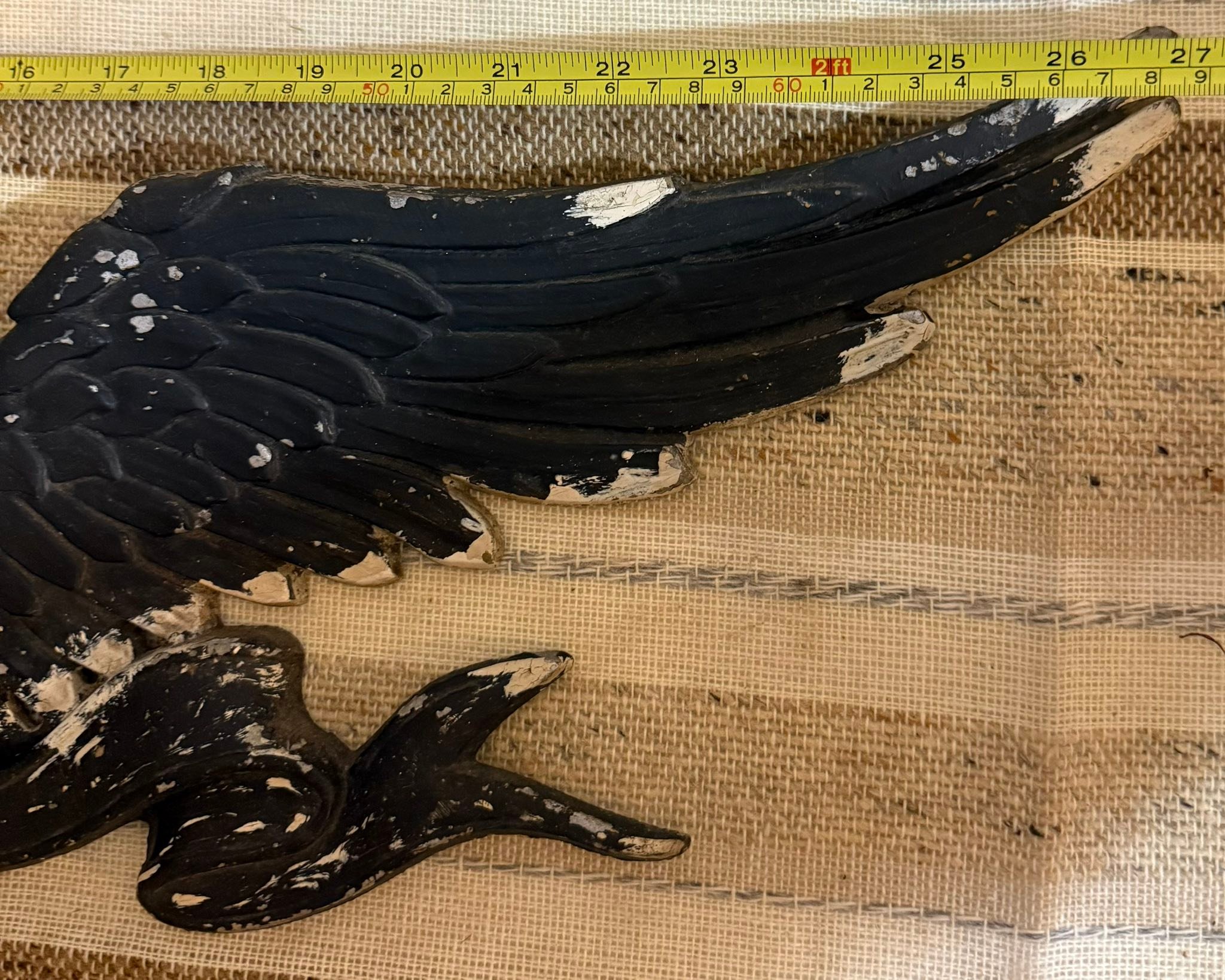 Vintage 1971 Sexton Cast Aluminum Decorative Eagle Could use some