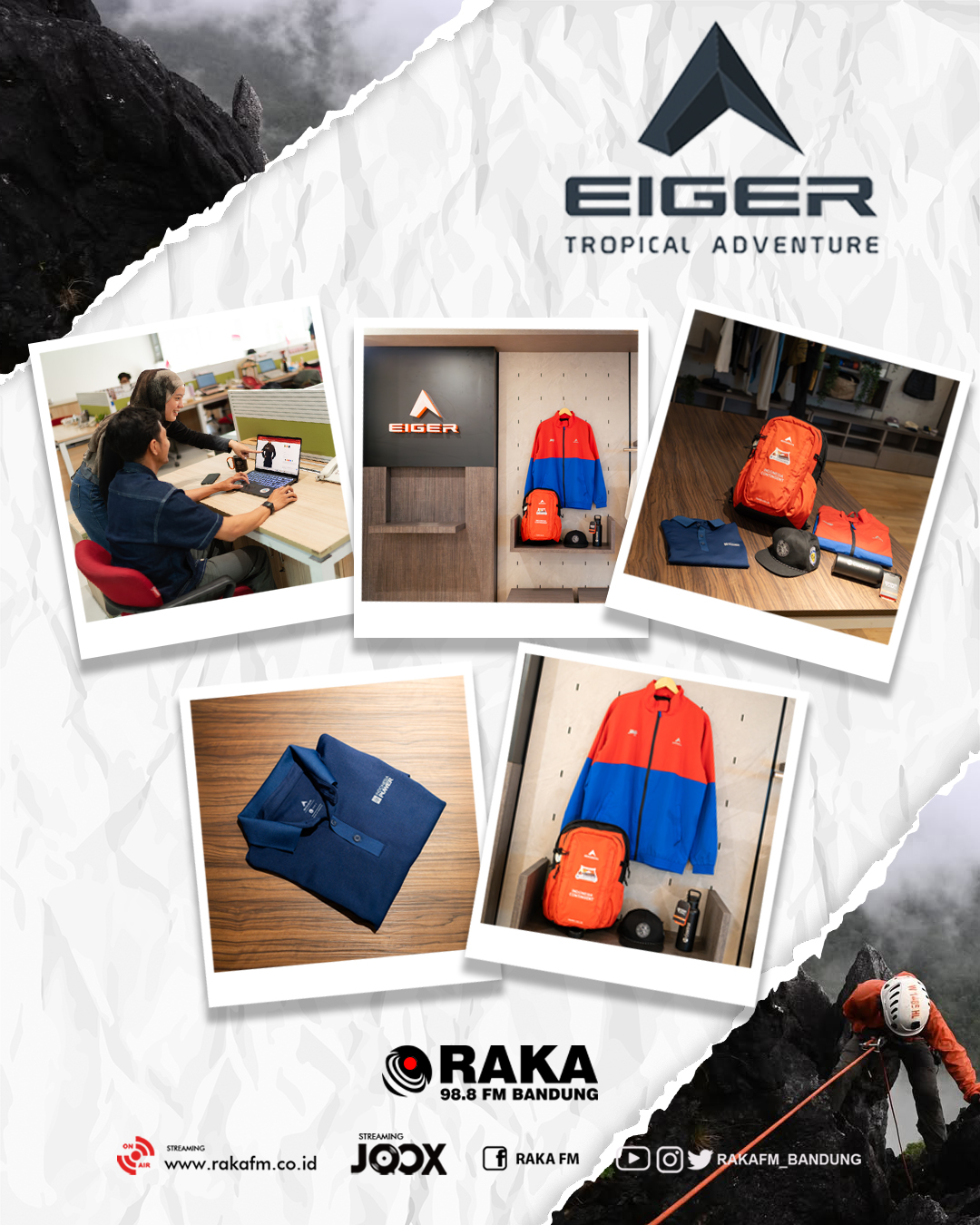 Raka FM - 📢 EIGER resmi meluncurkan website Corporate... | Facebook
