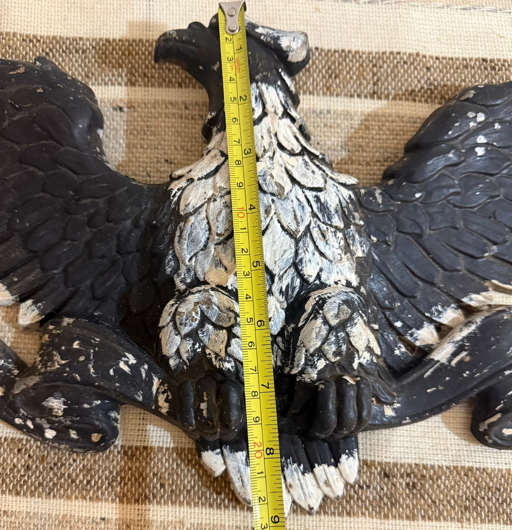 Vintage 1971 Sexton Cast Aluminum Decorative Eagle Could use some