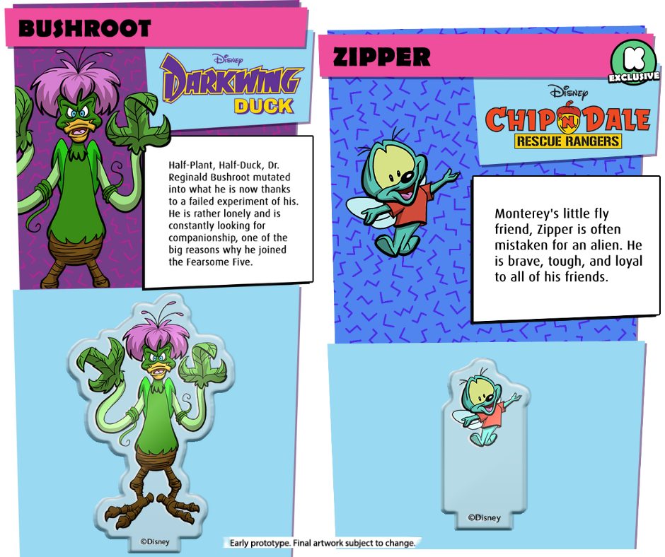 Maestro - 👀 Our newest duo of unlocked characters: Zipper and Bushroot ...