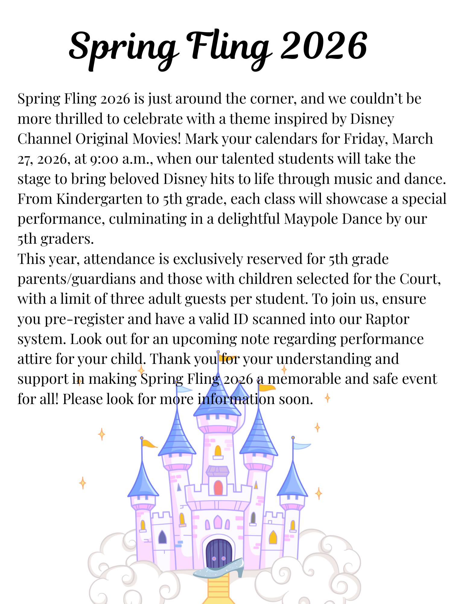 Spring Fling 2026 is... - Garden Grove Elementary School | Facebook