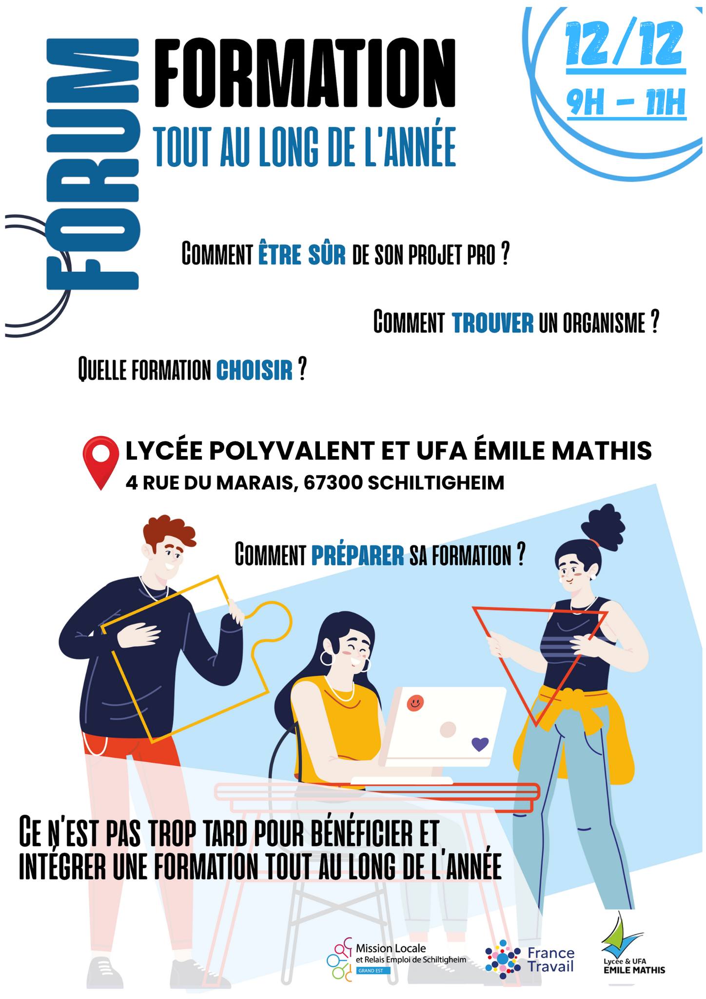 { FORUM 🖋 } La Mission Locale et... - Ville De Schiltigheim | Facebook