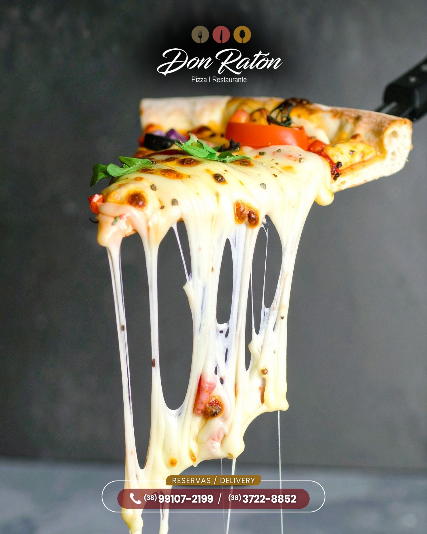 Don Ratón - Queijo Derretendo: A Arte de Fazer Pizza é no... | Facebook