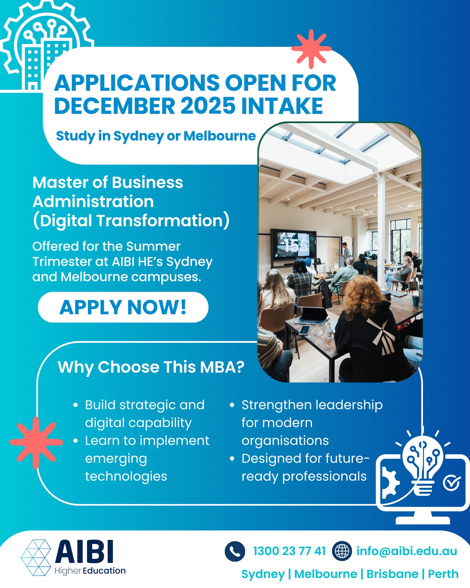Australian - Applications Now Open for December 2025 Intake! AIBI ...
