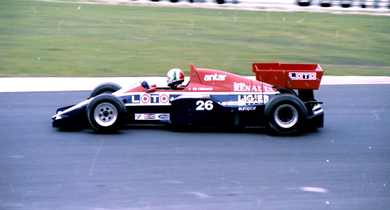 Ligier JS23 Renault V6 F1 Ligier Loto British GP Brands Hatch 1984 - scale 1/43rd 1980-1984