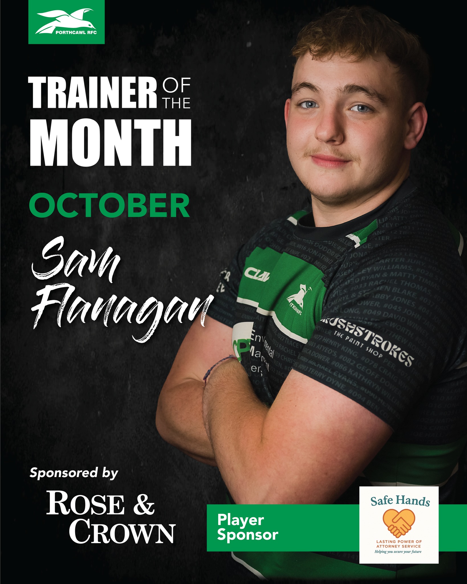 Porthcawl - Trainer of the Month 🥇 Congratulations to Sam Flanagan who ...