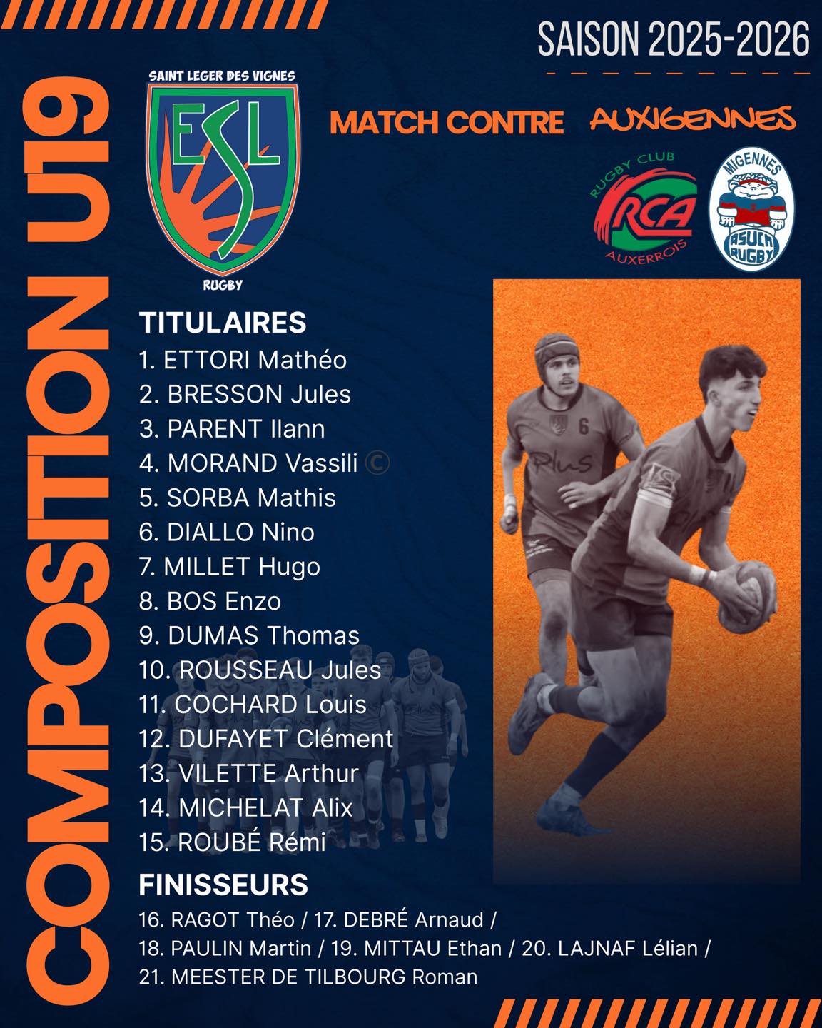 ESL Rugby Saint Léger... - ESL Rugby Saint Léger des Vignes