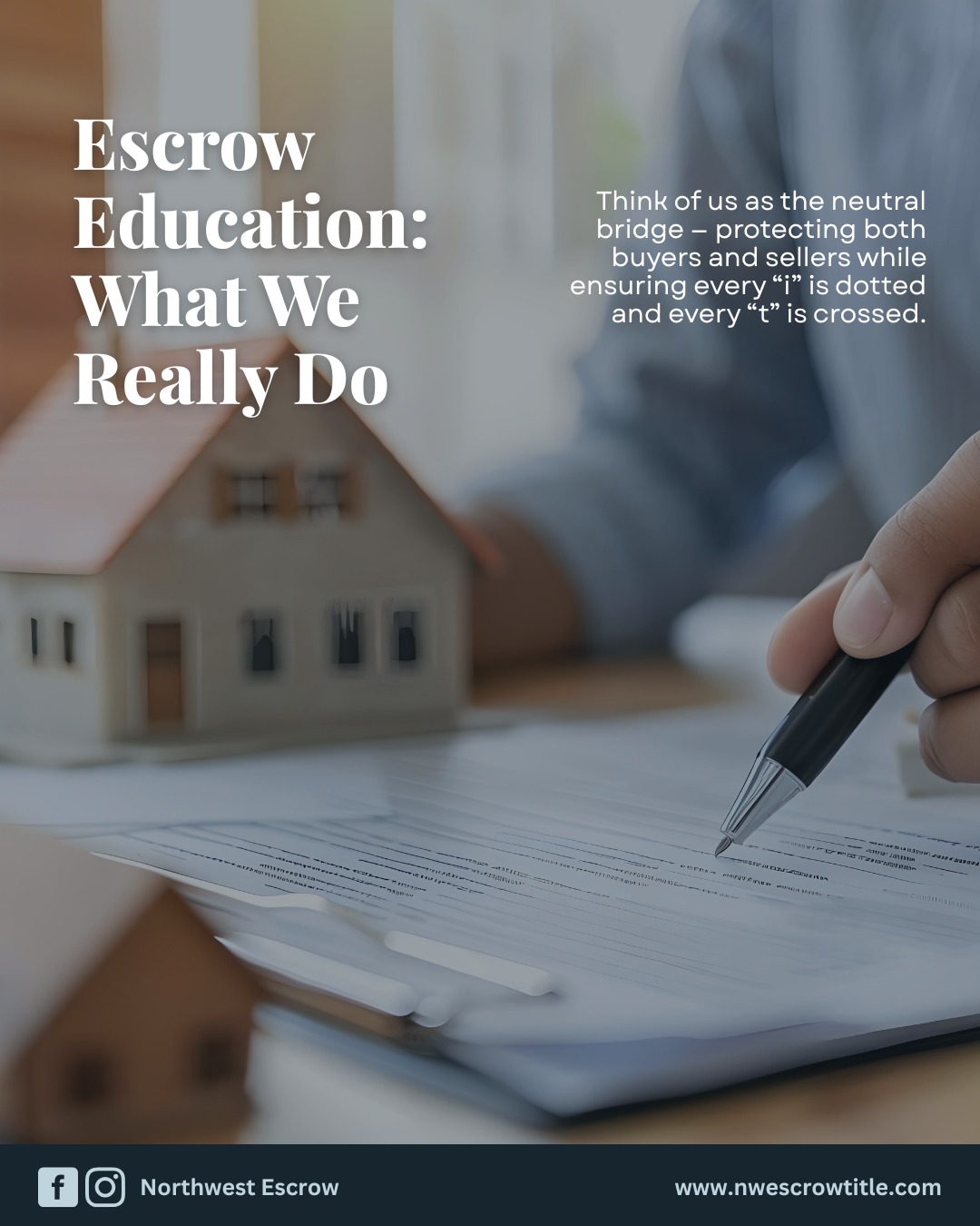 Northwest - Ever wonder what “escrow” actually means — and why it’s ...