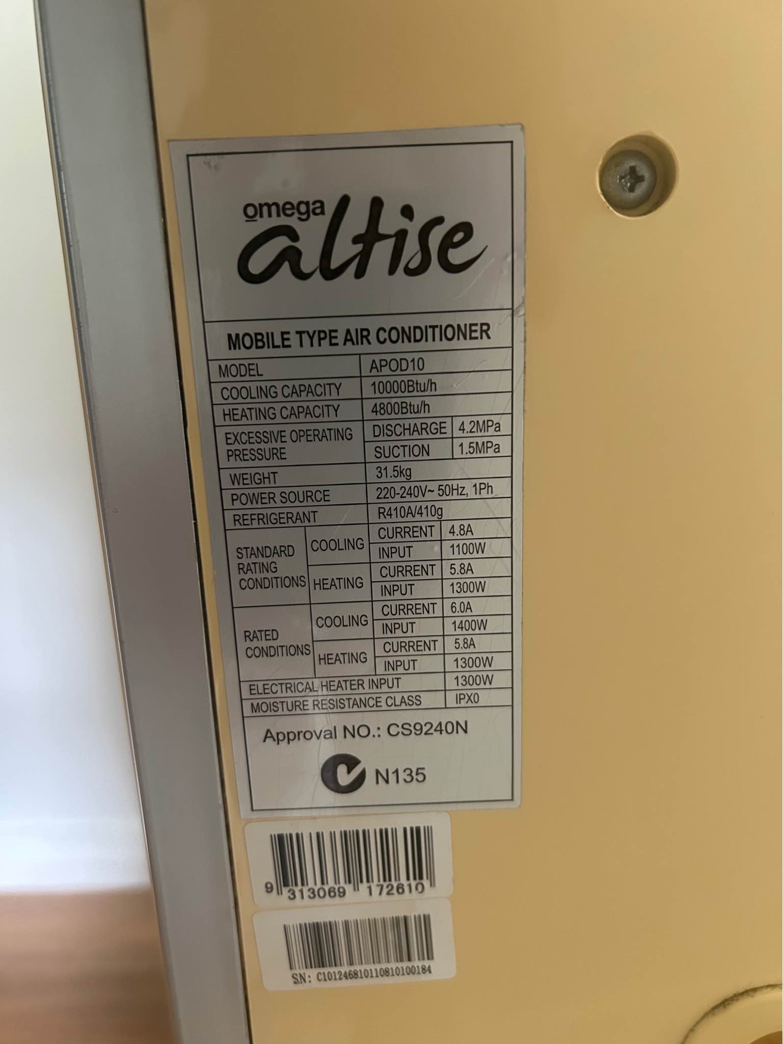 Omega Altise Airpod Air Conditioning - Air Conditioners - East Gosford ...