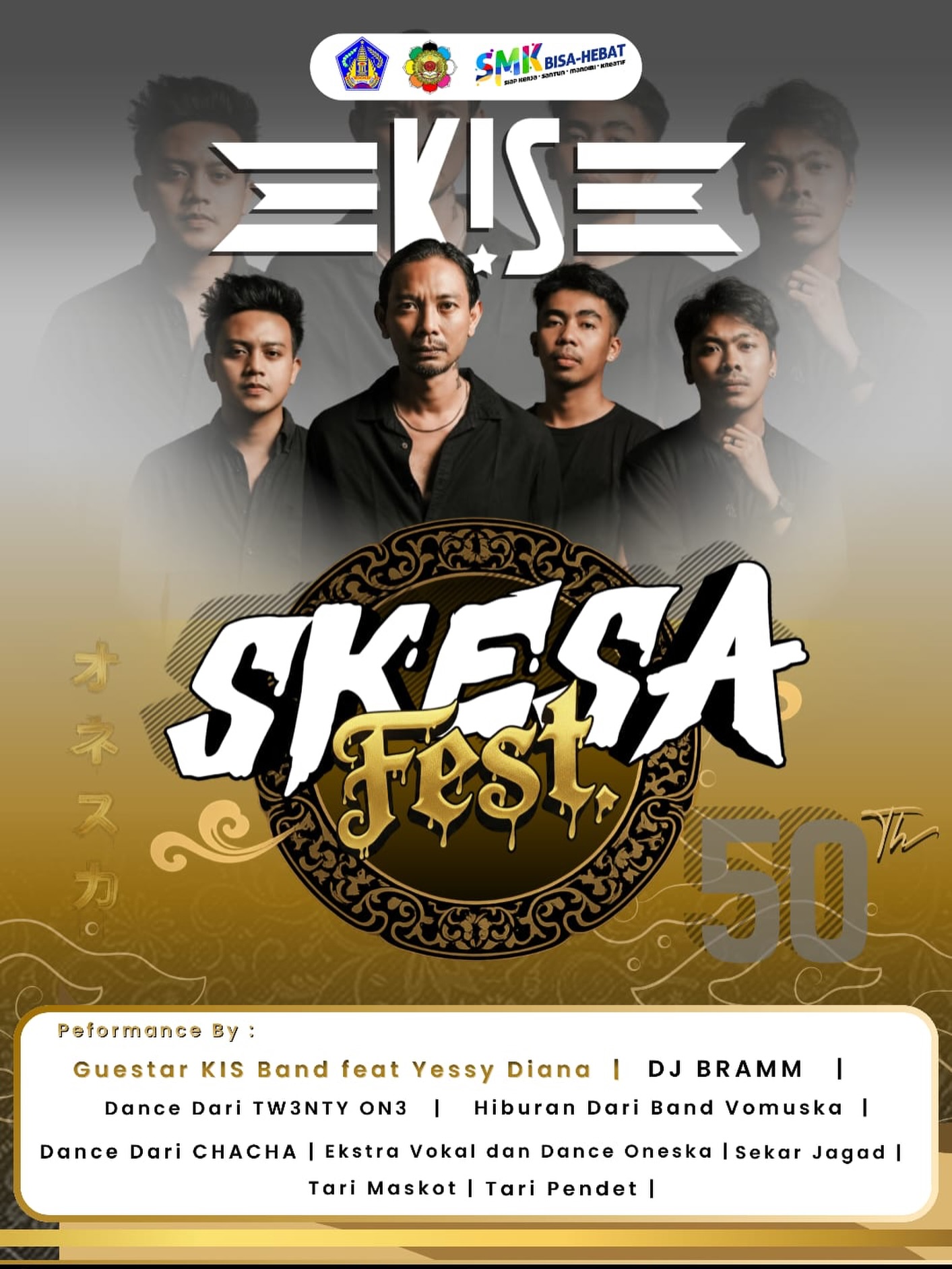 KIS BAND - BESOK‼️ KIS untuk SKESA FEST 🗓 Kamis, 22... | Facebook