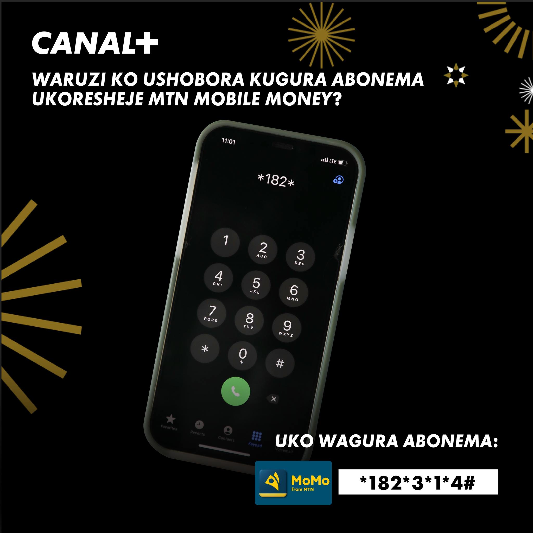 CANAL+Rwanda - Menya uko wagura abonema ya CANAL+... | Facebook