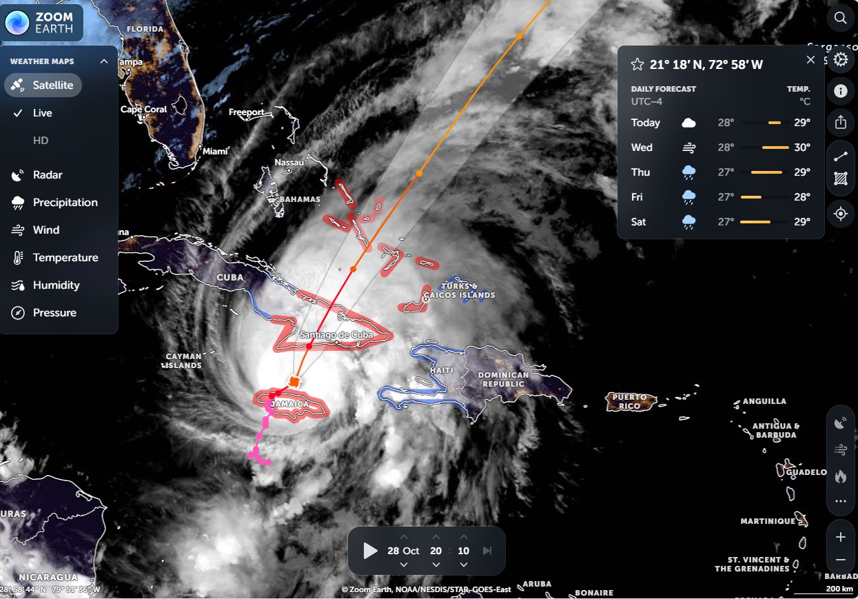 Actu-vidzz - Breaking News: Hurricane Melissa Moves Away... | Facebook