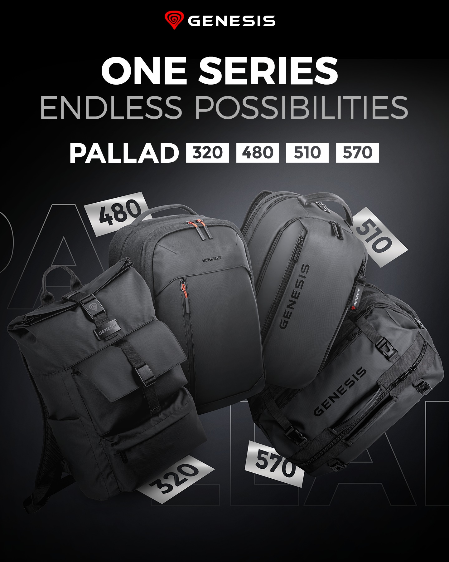 One series, endless possibilities. Discover the new GENESIS Pallad 