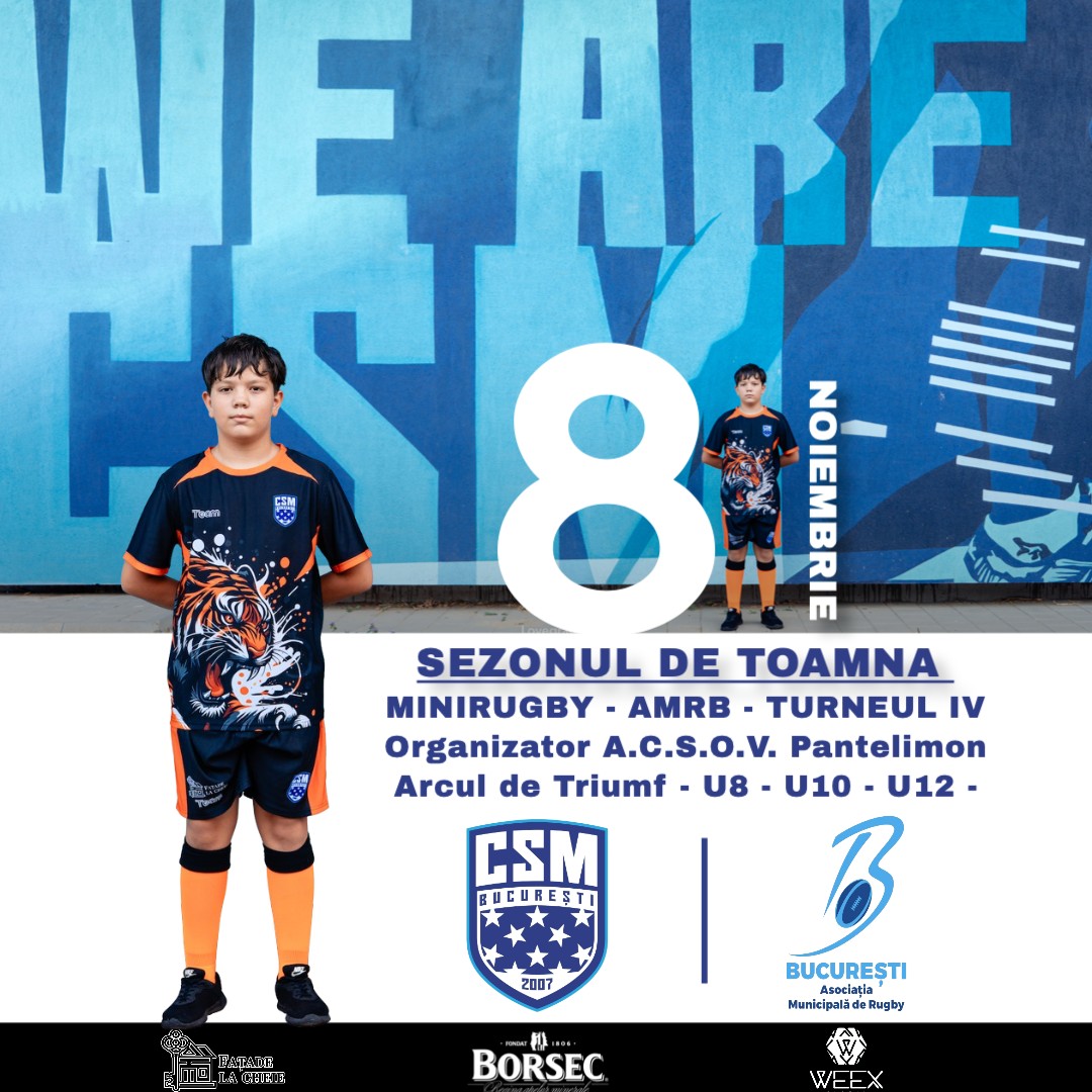 CSM - 🏉 Campionatul de MiniRugby – Sezonul de Toamnă 2025 👧🏼🧒🏻 ...
