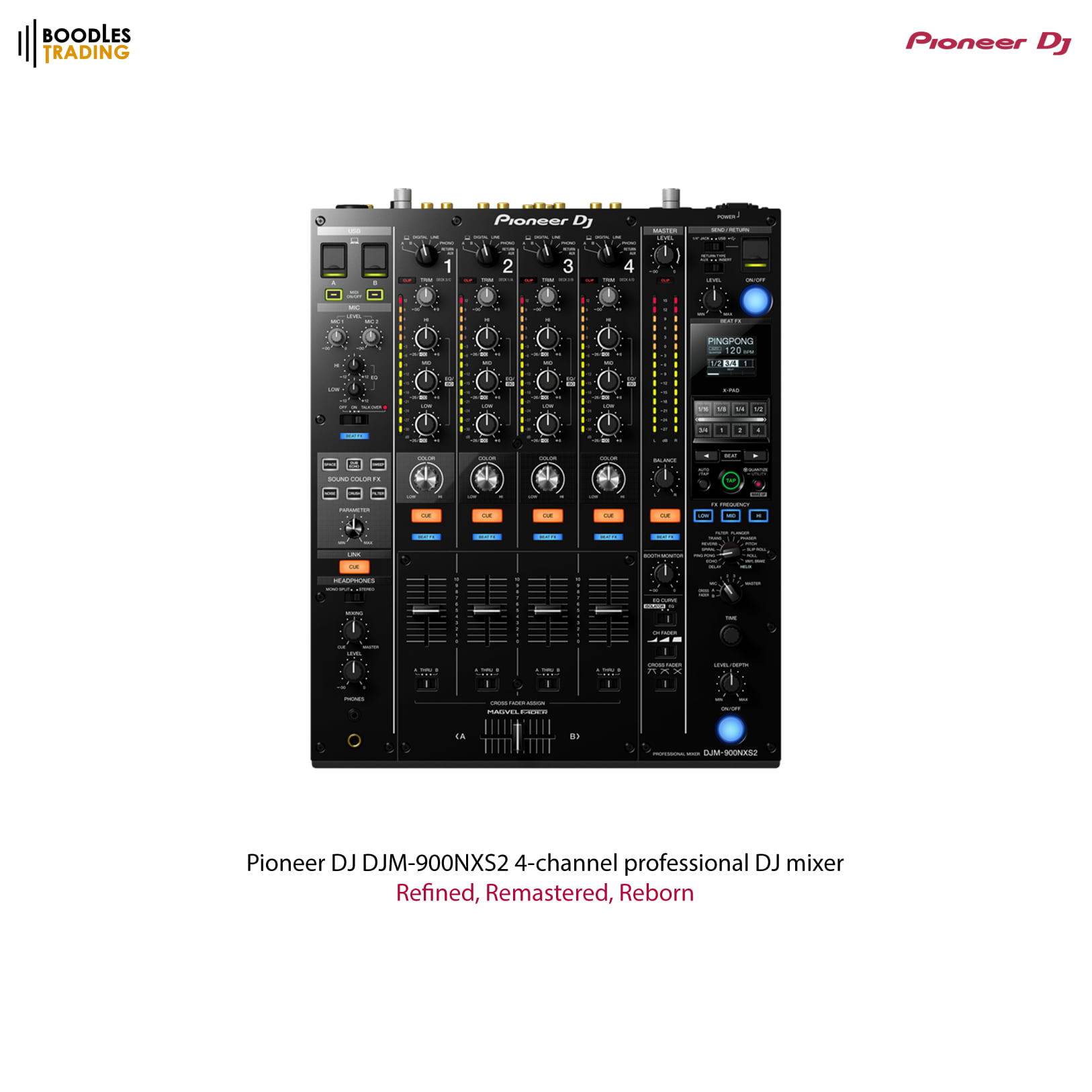 Pioneer DJ Nepal - Pioneer DJ DJM-900NXS2 4-channel professional 