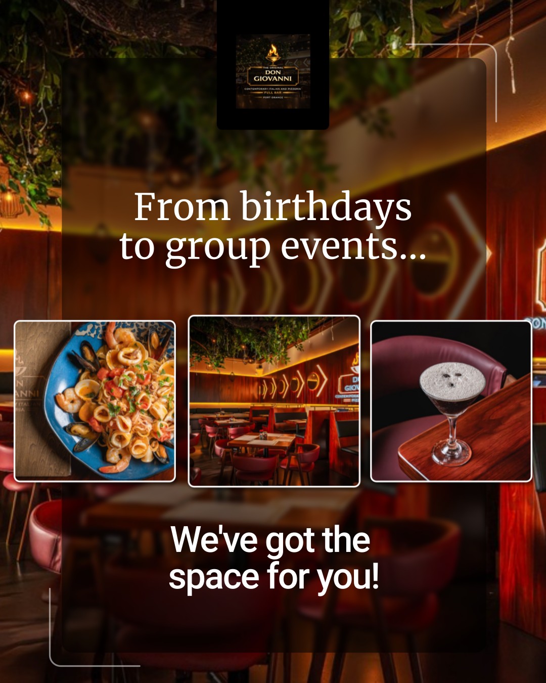 Don Giovanni Port orange Italian Restaurant Pizzeria and Full Bar