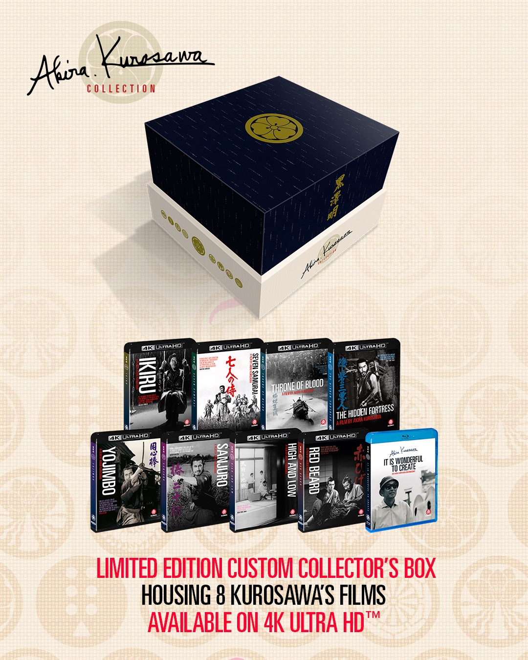 NEW UK, US and CA TITLE: Eiichi Kudo's Samurai Revolution Trilogy