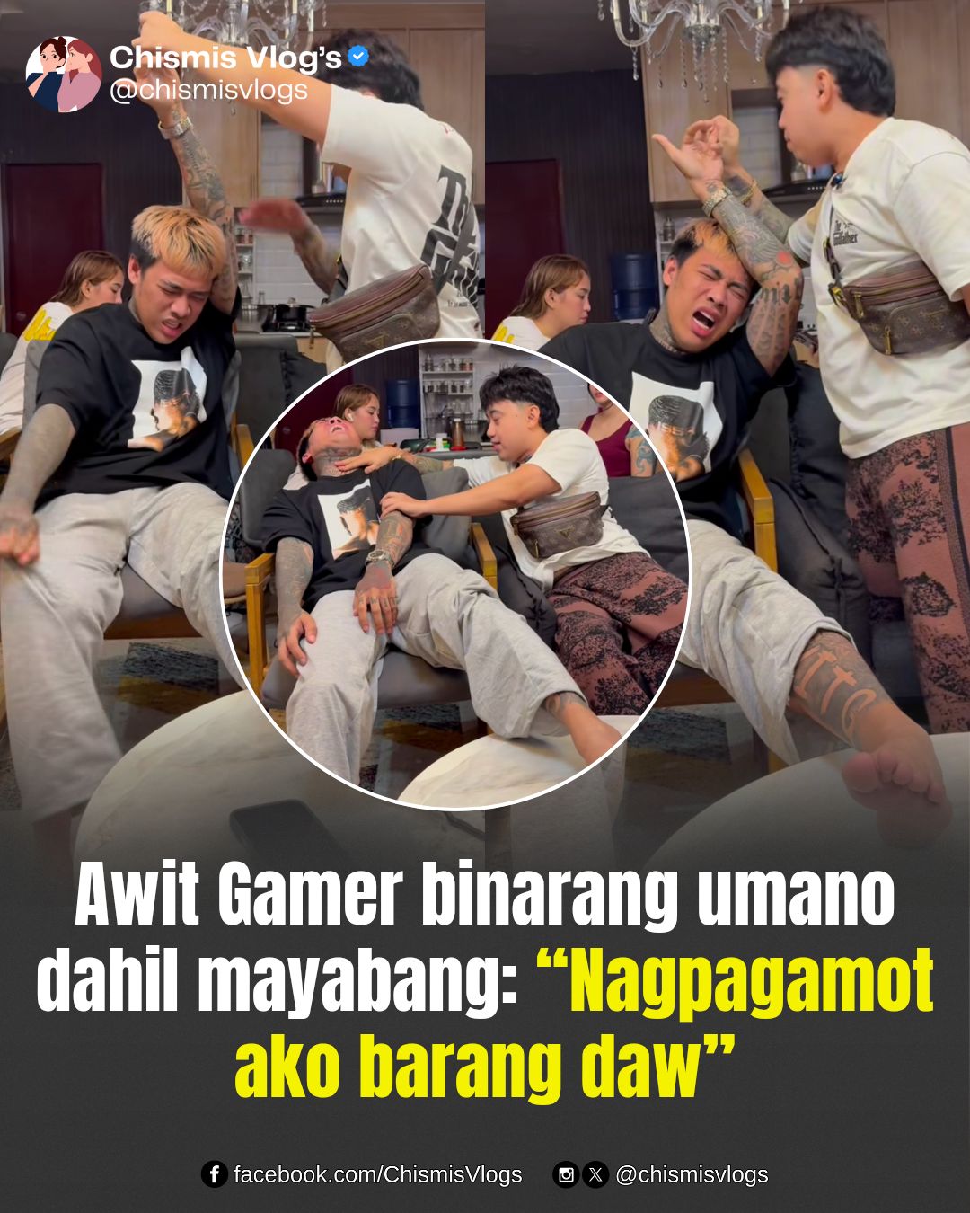 Chismis - Content Creator na si Awit Gamer nagpa Albularyo, binarang ...