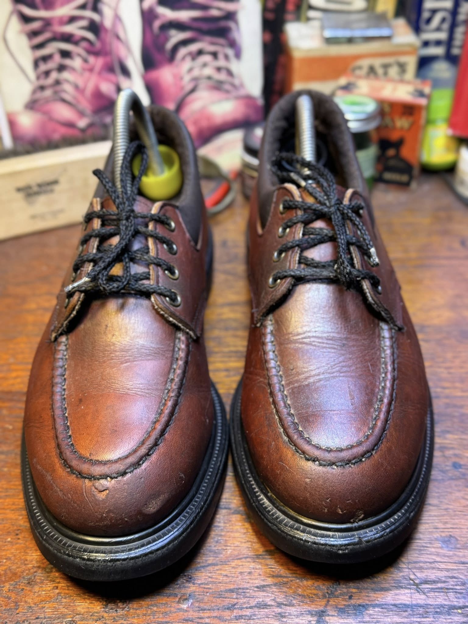 Take2 - ?Vintage 1990 Redwing 105 Oxford classic size 9D/27cm 