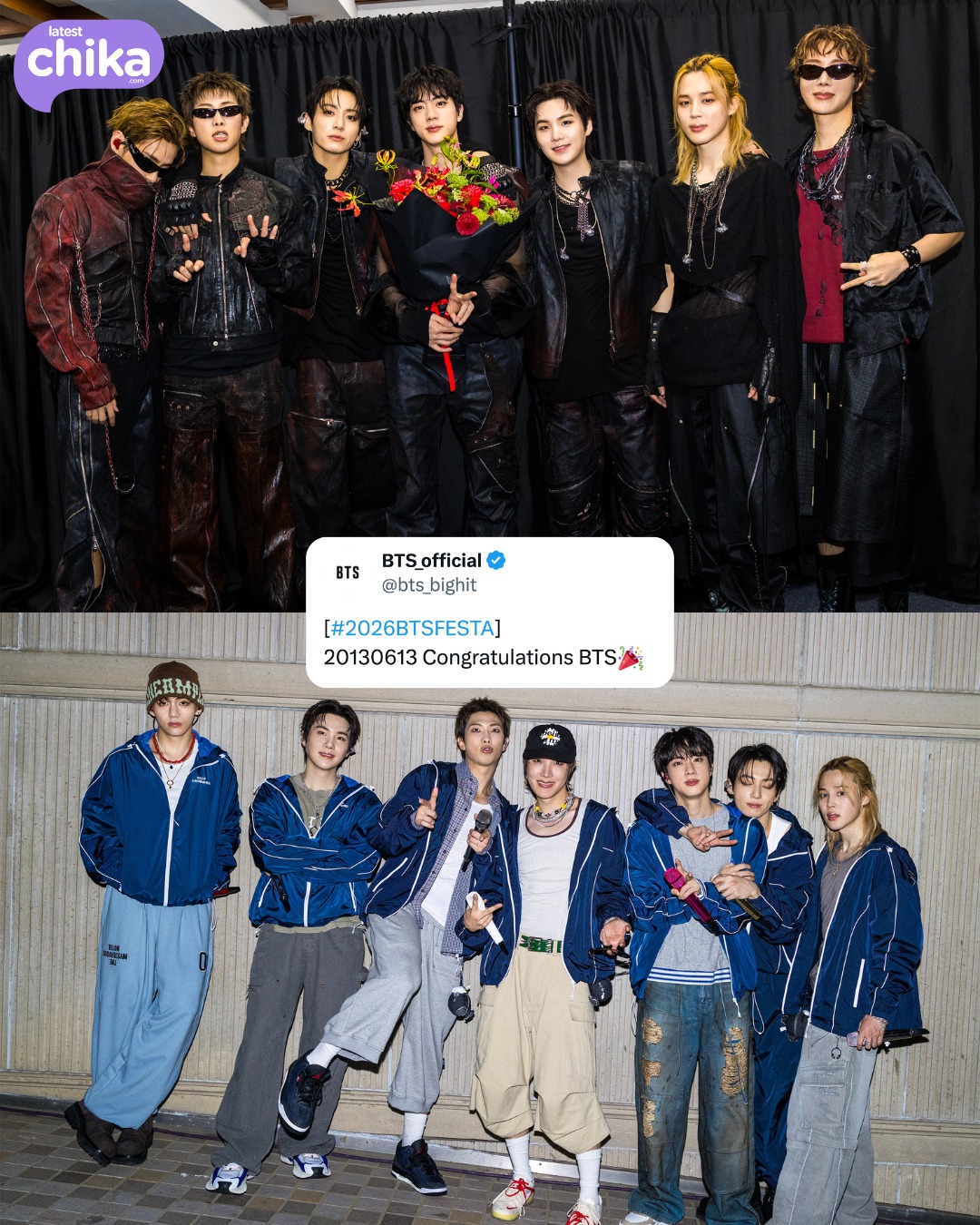 HAPPY 13 YEARS, BTS! 💜 K-pop supergroup BTS celebrated its 13th