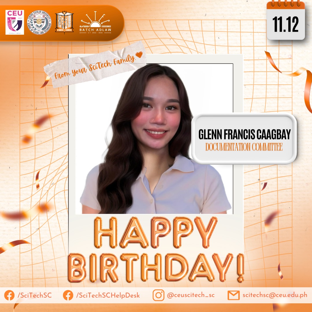CEU - Here’s to the memory keepers of SciTech! 📸 Happy Birthday to our ...