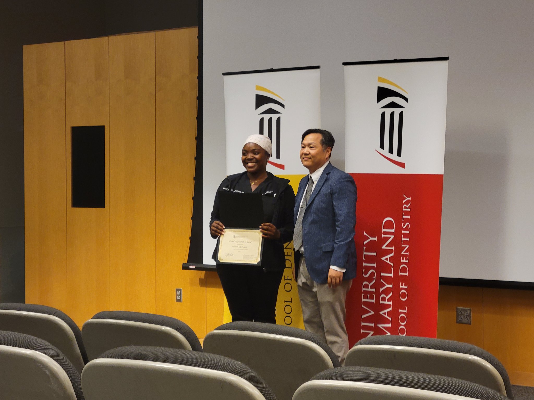 Congratulations to the Dean's Research Award recipients, presented by ...