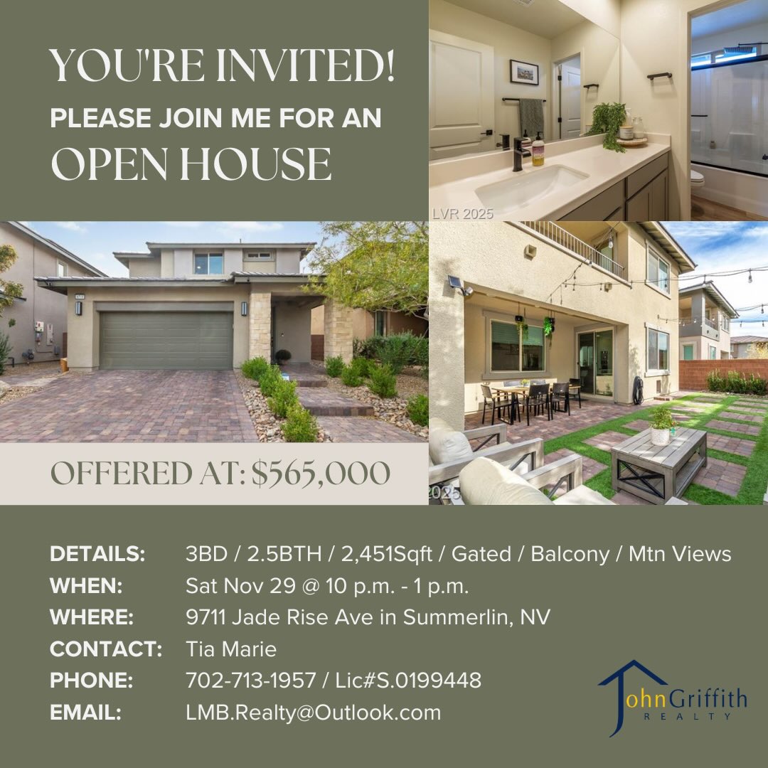 Jan Calvert S.0190154 John Griffith Realty | Las Vegas NV