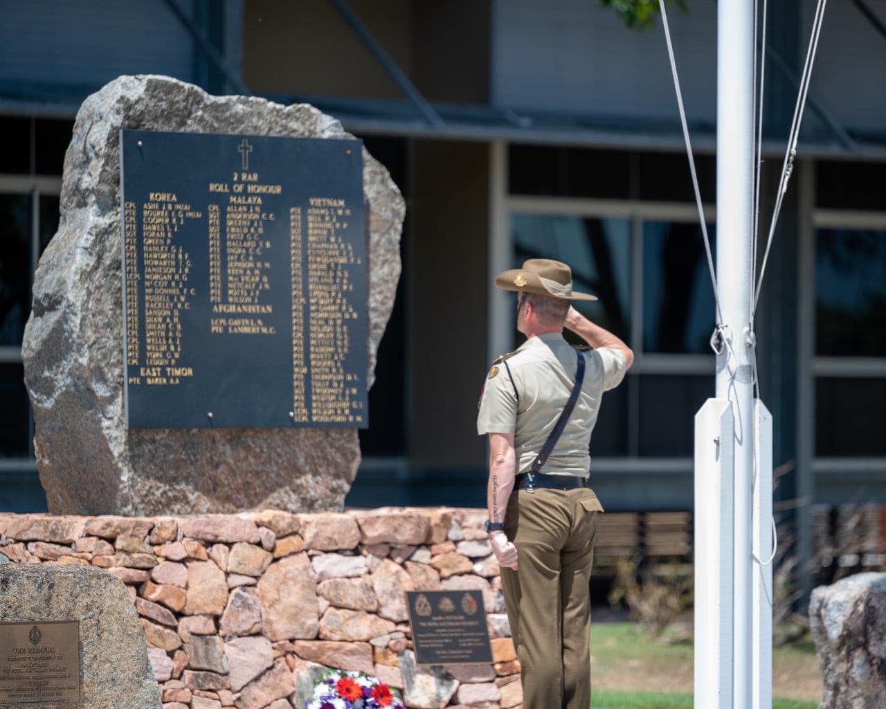 On Friday the 14th of October members past and present of 2 RAR (A ...