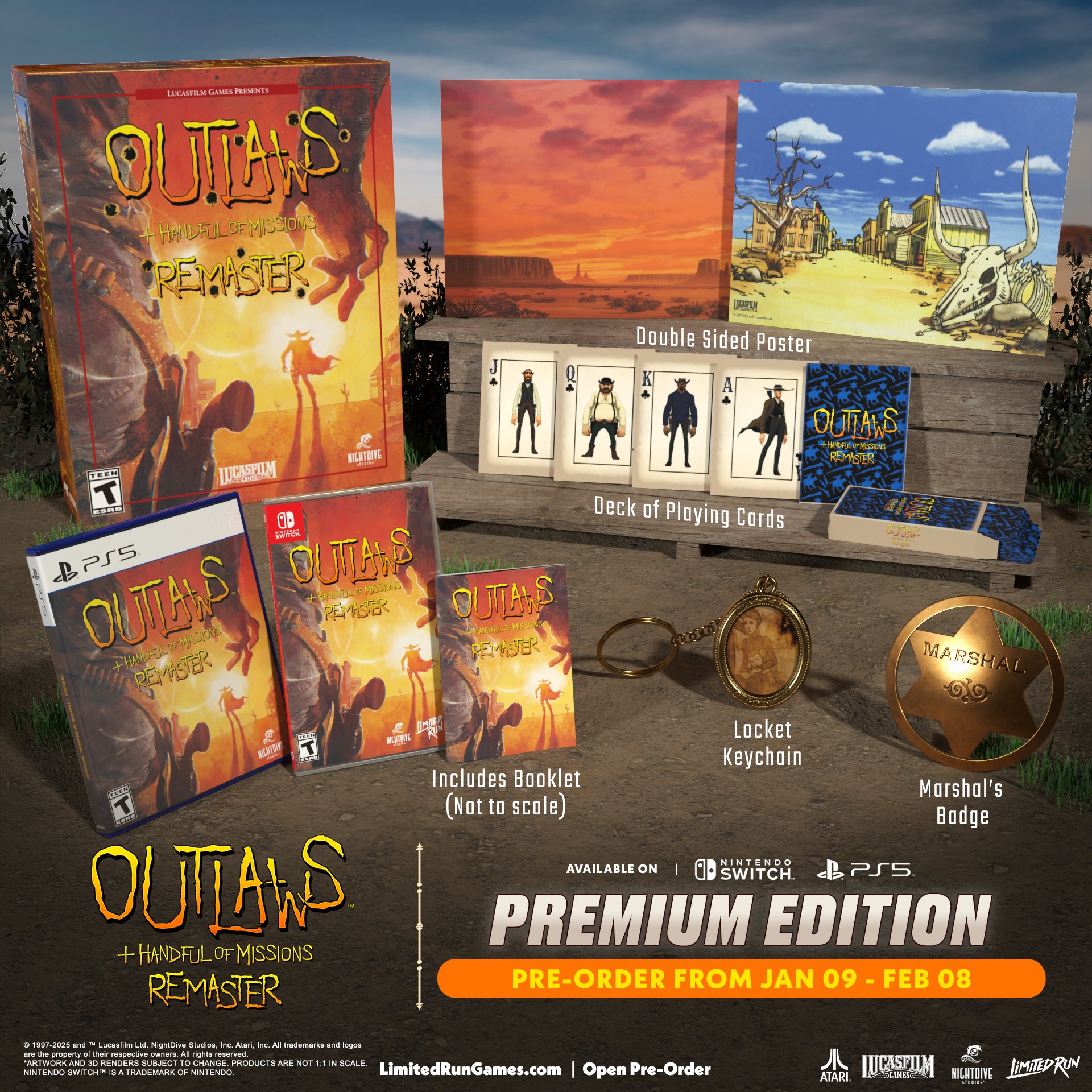 Pre-orders for Outlaws + Handful of Missions: Remaster on PS5 and