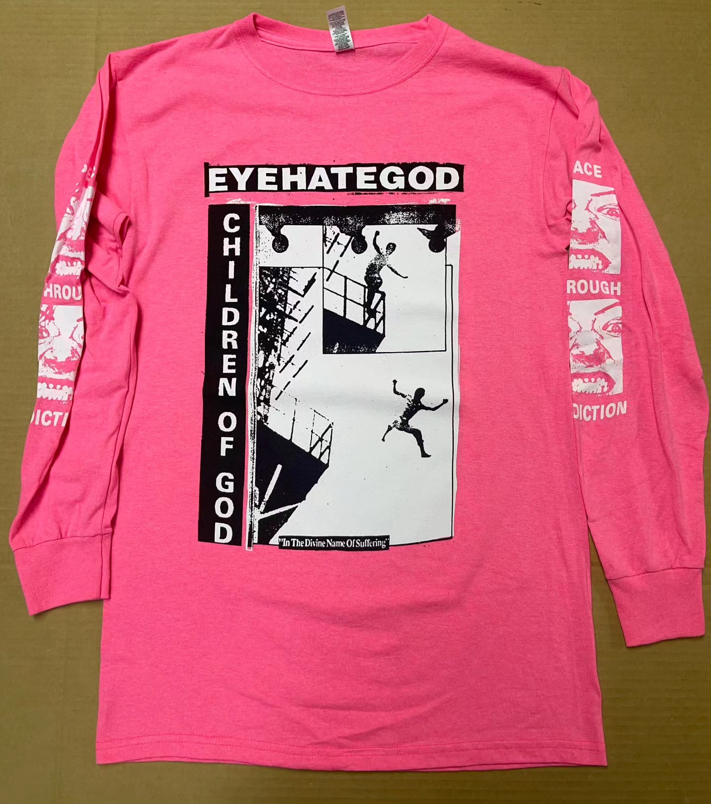 Kill Your Boss zip up hoodies in sizes S-2XL and hot pink Children 