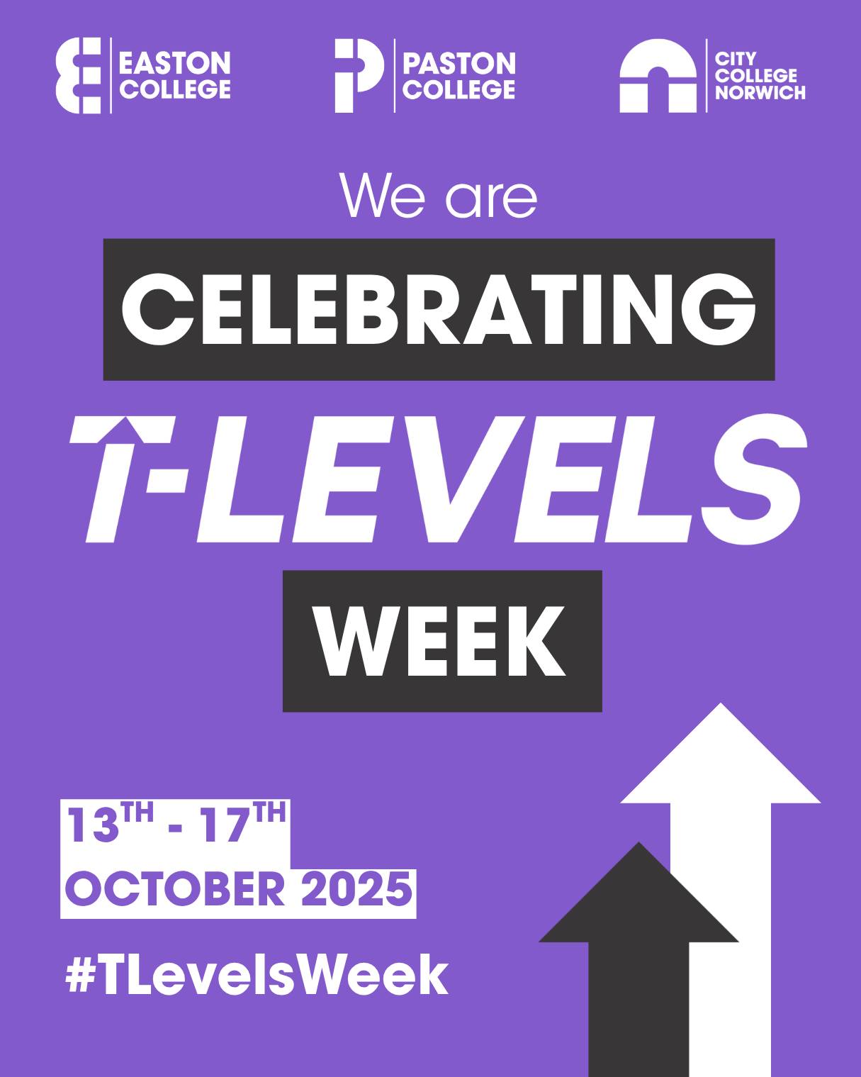 Paston - 🎉 We’re proud to be celebrating #TLevelsWeek from 13th – 17th ...