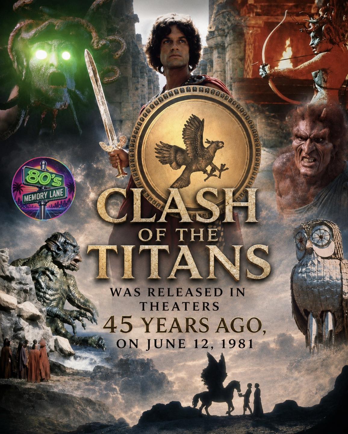 Unleashed in theaters on June 12, 1981, the original Clash of the