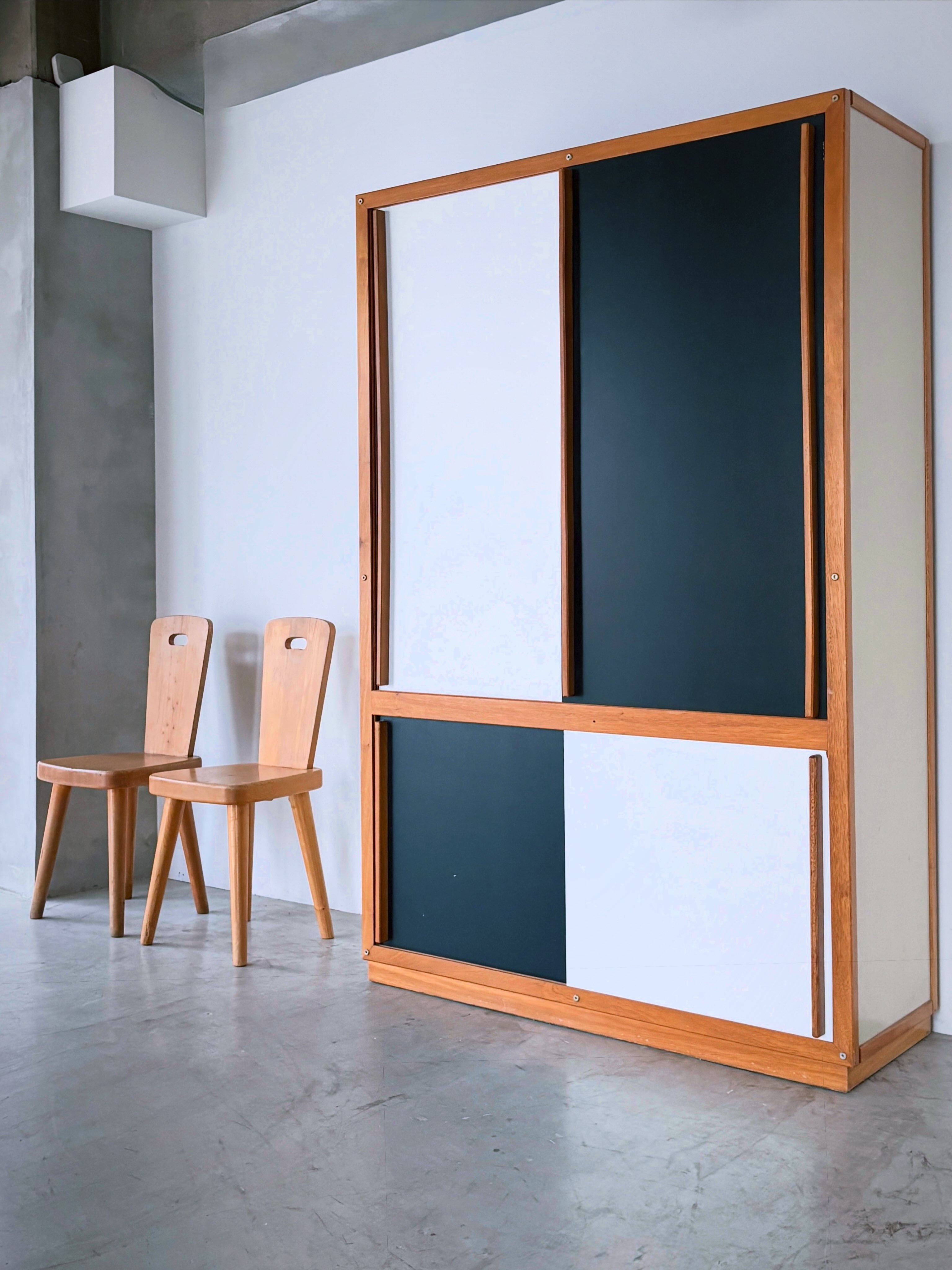 Sandoz” Stool - (Les Arcs ver.) By Charlotte Perriand